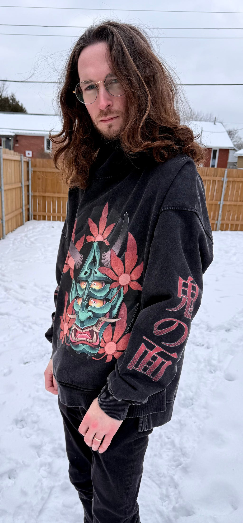 Oni Mask Hoodie