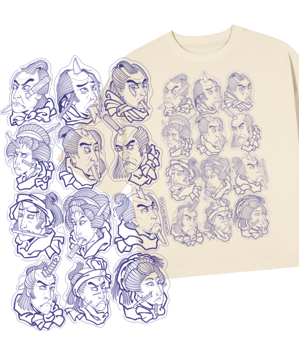 Namakubi Stencils Front Design