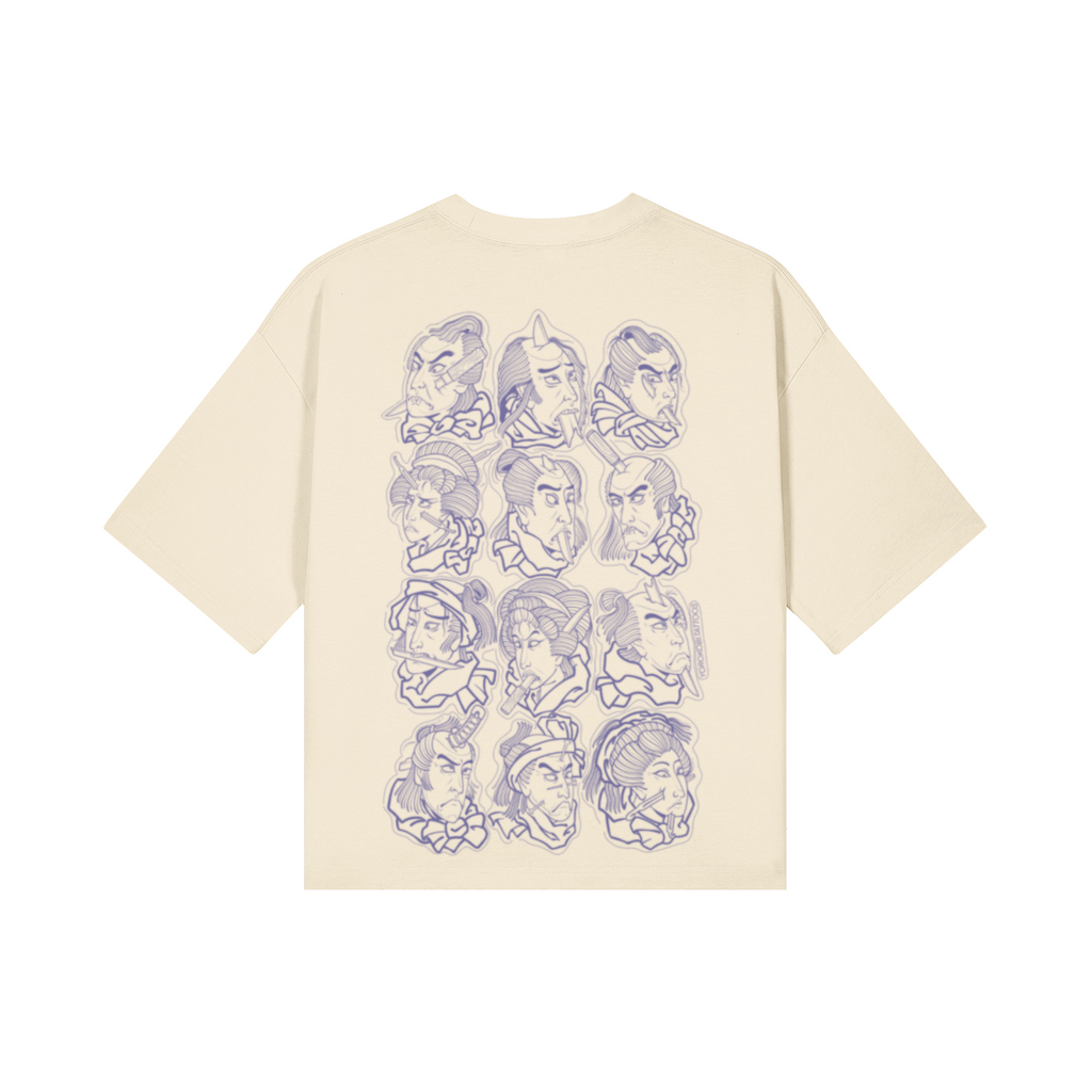 Namakubi Stencils, Back Design